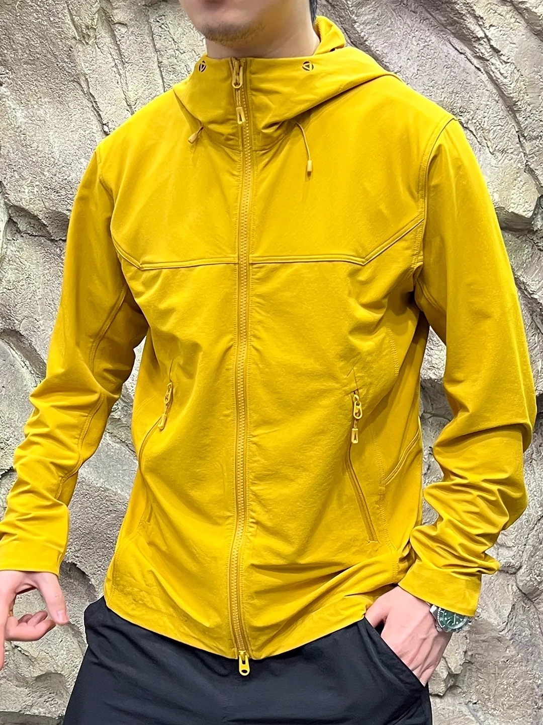 

Высококачественные 3D индивидуальные мужские Qui Dry, дышащие, водонепроницаемые, ветрозащитные, мягкие, из полиэфирного волокна, уличная молния C...