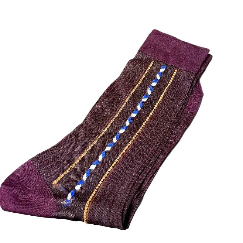 

Мужские носки: разнообразные стили, высокое качество, шелковистые, мягкие, полосатые, нейлоновые, ультратонкие, элитные, формальные, прозрачные, летние, мужские, тонкие носки