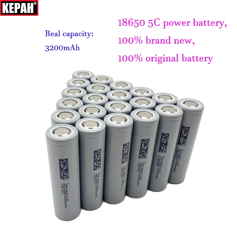 3.7V 3200mAh lithium battery, 100% Brand new original 5C power battery,Real capacity,Capacity measuring charger,Assemblable cell