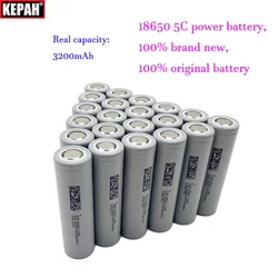 3.7V 3200mAh lithium battery, 100% Brand new original 5C power battery，Real capacity，Capacity measuring charger，Assemblable cell