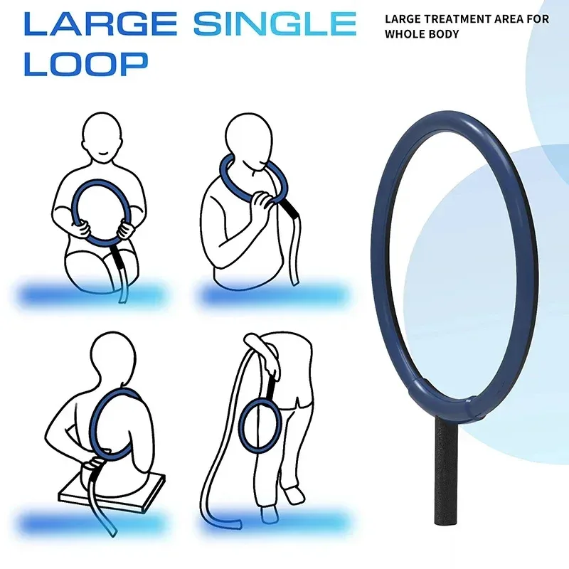 آلة حلقة PMST للعلاج الطبيعي PEMF - إعادة تأهيل الجسم لتخفيف آلام النبض المغناطيسي مع تدليك اختياري لكامل الجسم #1