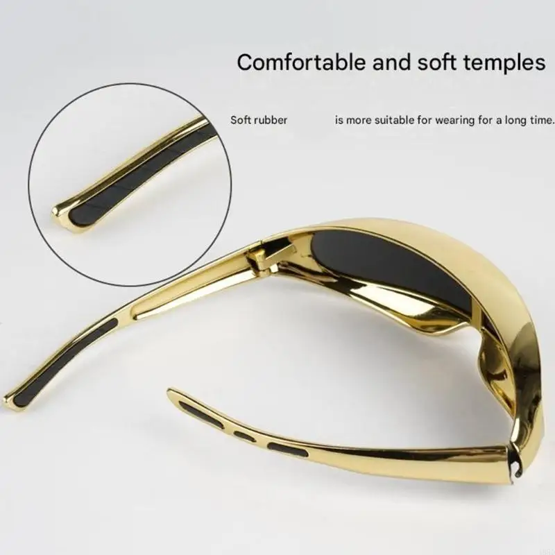 Professional Welding Goggles With Anti Glares And Impact Resistance For Electric Welding Grinding And Construction Work