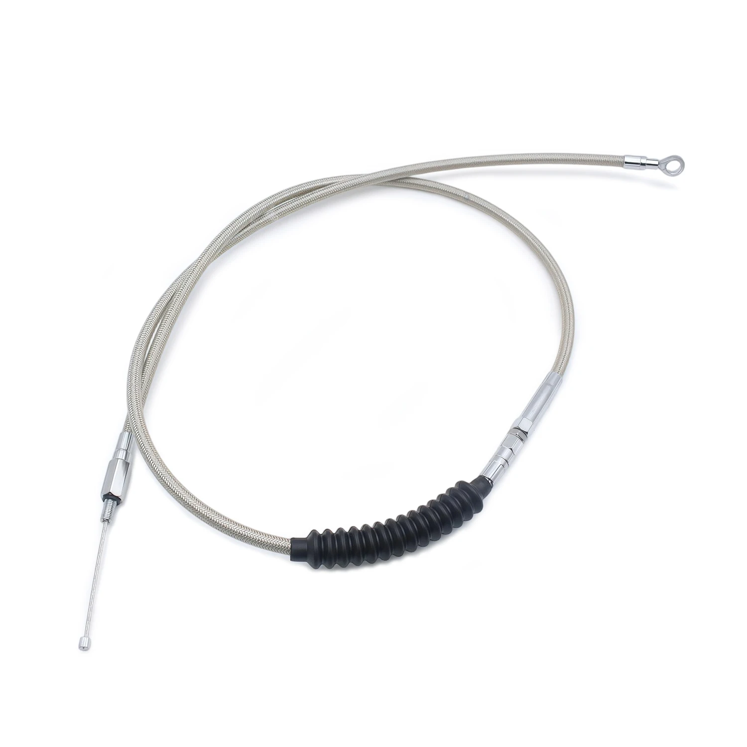 Zubehör Motor Gaszug Bremskabel Kupplungskabel für Sportster XL883 XL1200 2002-2010 2011 2012 2013 2014 – Detail 14