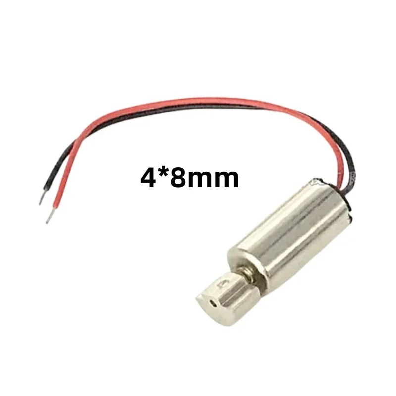 

4*8mm Vibrating Eccentric Motor 1.5V-3V Micro DC Coreless Motor