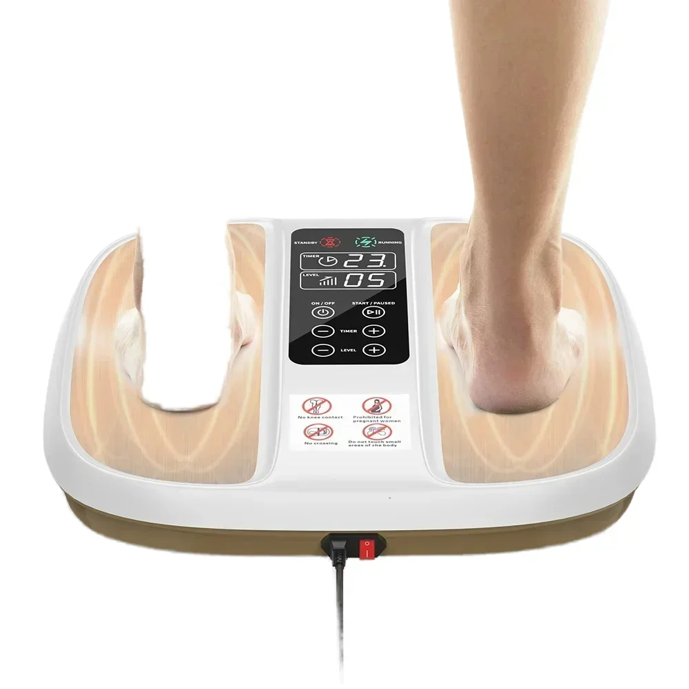 

In stock In stock OEM Thz Terahertz Foot Spa Bath Massager Heat Pedicure Products Shiatsu Slipper Pad Machine Ems Electric Feet