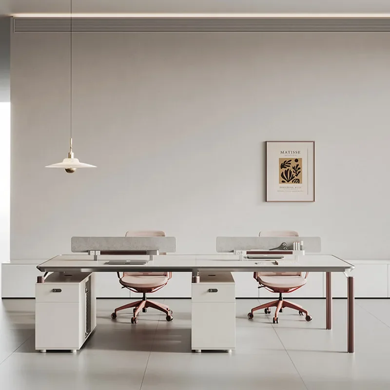# Decoration Executive Office Desk Aesthetic Design Display Minimalist Office Desk Drawer Storage Meuble Bureau Trendy Furniture