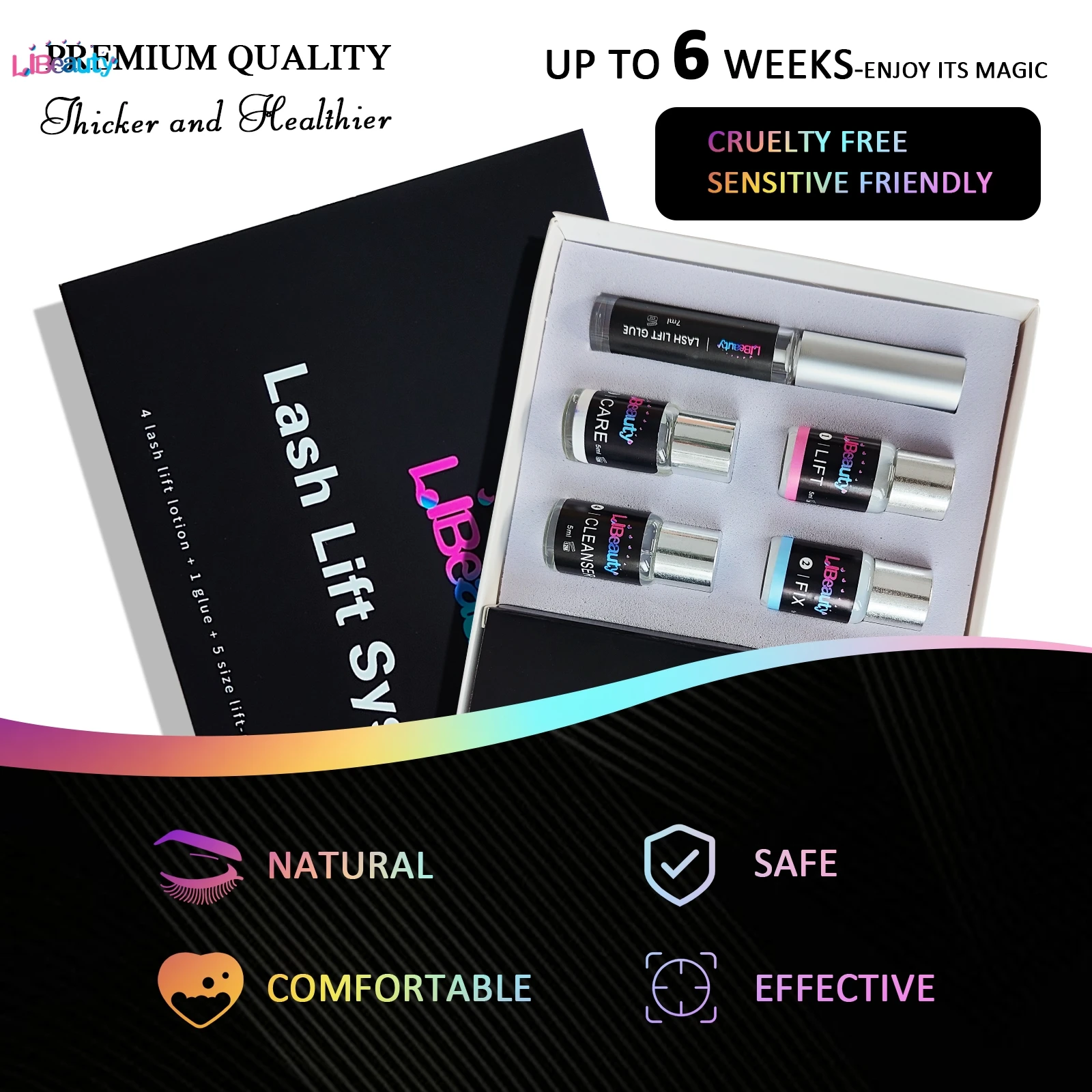 Libeauty novo original cílios levantamento perm retenção 4-8 semanas lash lift conjunto lash curler cílios perm kit tratamento maquiagem conjunto