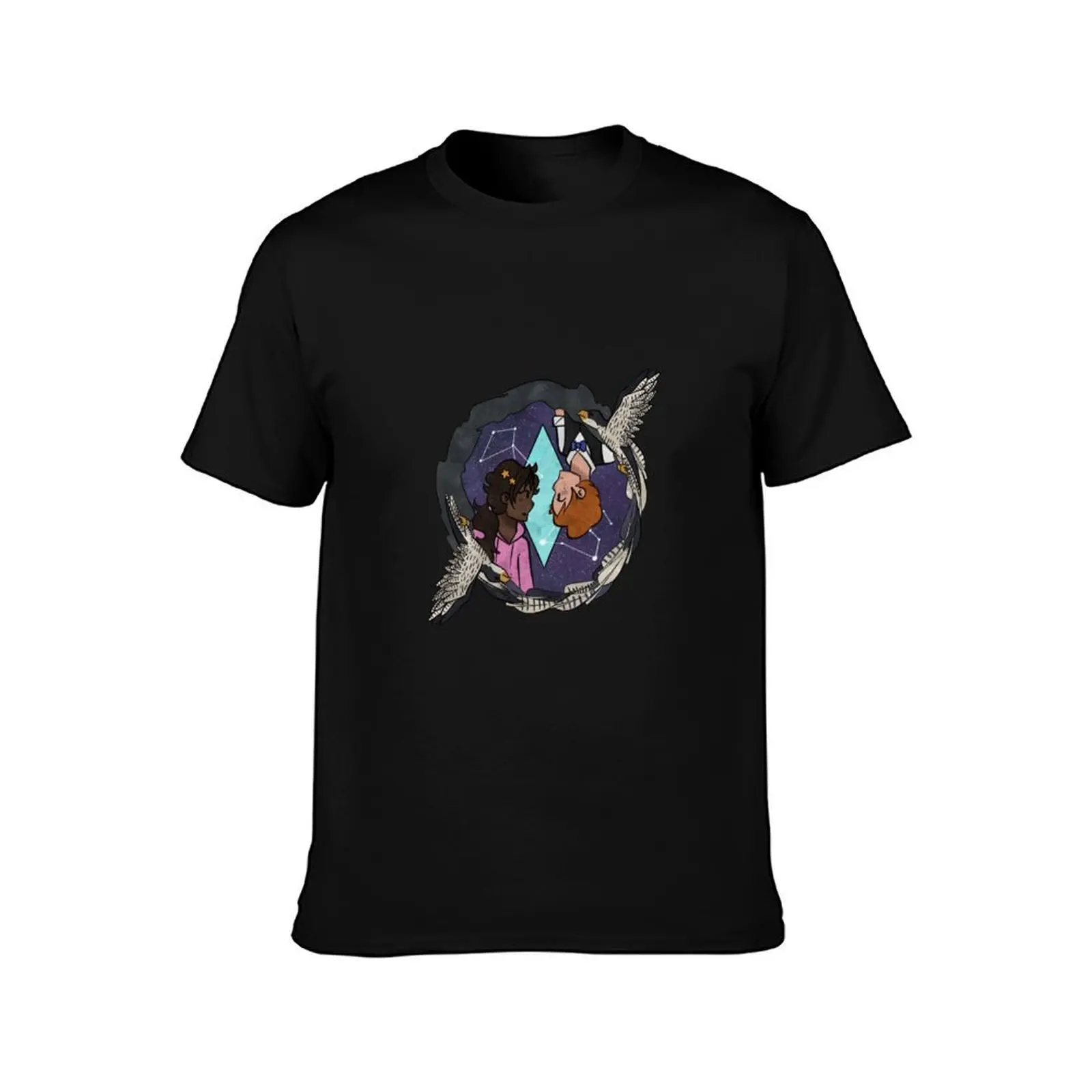 Alchemist's Constellation T-Shirt Casual Breathable Short Sleeve Top T-Shirt
