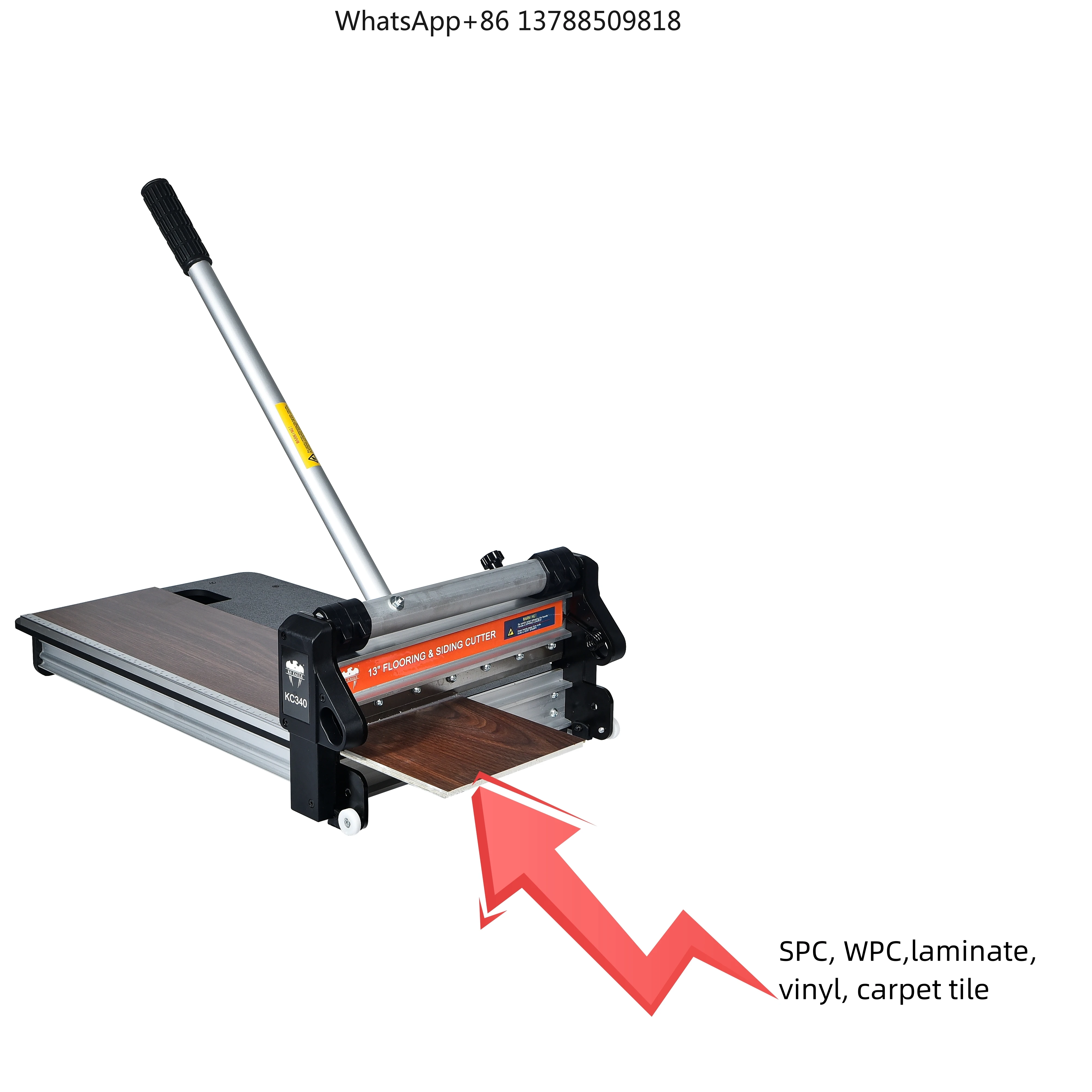 Wholesale Price DIY Laminate Vinyl SPC WPC PVC LVT VCT Carpet PP Tile Siding Easy Cutting Save Strength Flooring Cutter