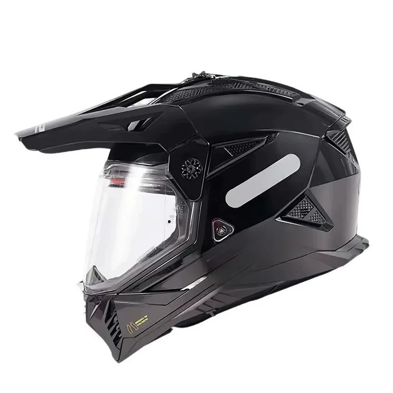 

Off-road mountain motorcycle helmet Rally helmet Full helmet Double lenses Men's four seasons Anti-fog Off-road