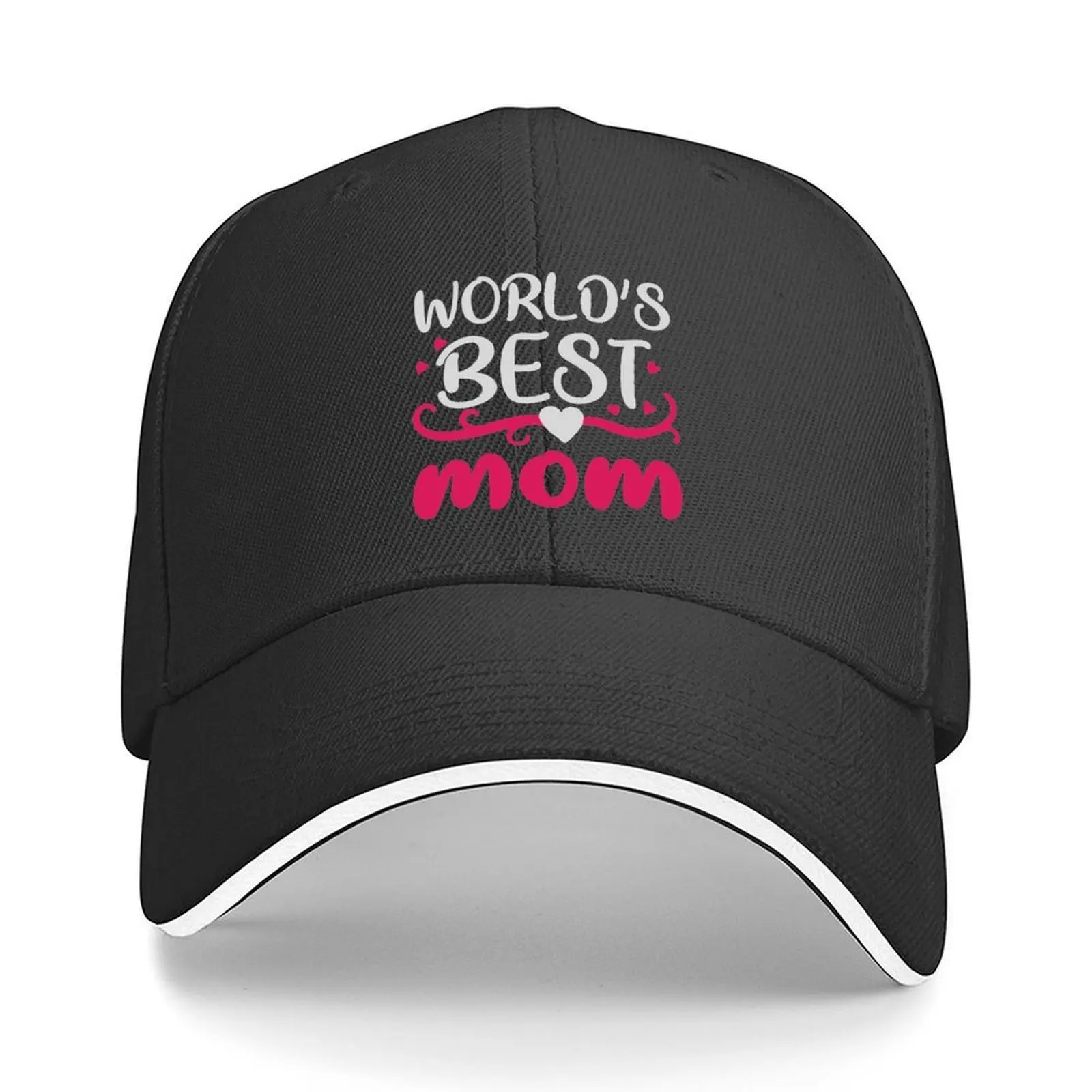 

World's Best Mom Baseball Cap Luxury Hat Mountaineering Rave Golf Cap Women's Golf Clothing Men's