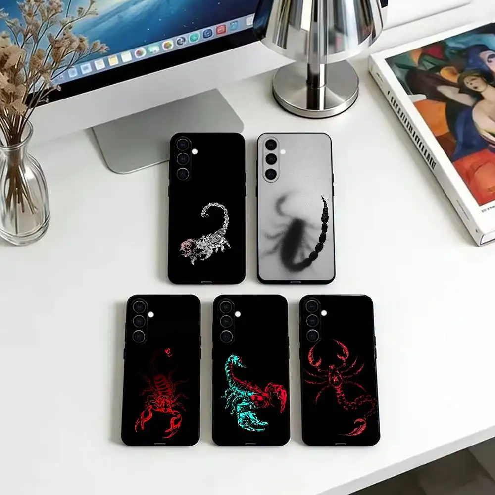Scorpion Scorpio  Phone Case Black Silicone Soft For Samsung Galaxy A73,A72,A71,A70,A53,A52,A51