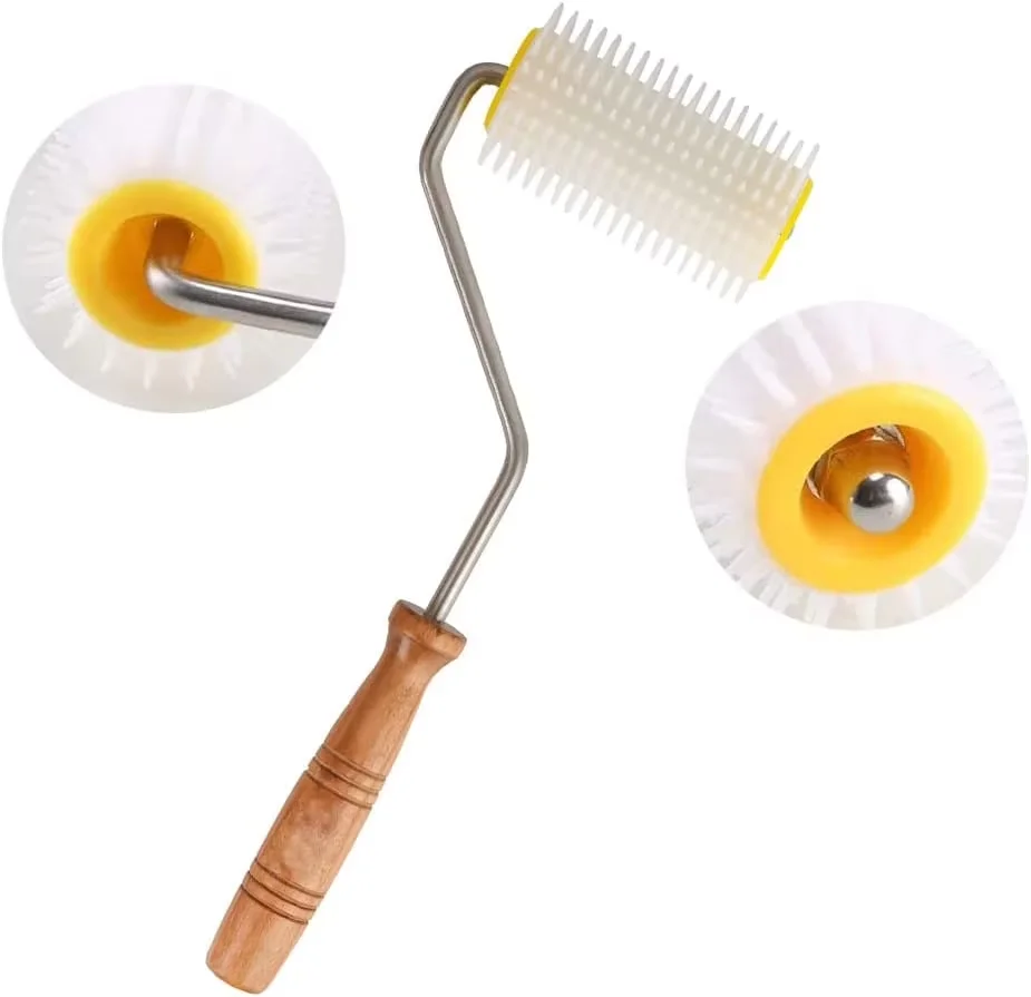 Hive uncapping tool roller-style honey extractor scraper honey extraction board plastic honey collector beeswax extractor