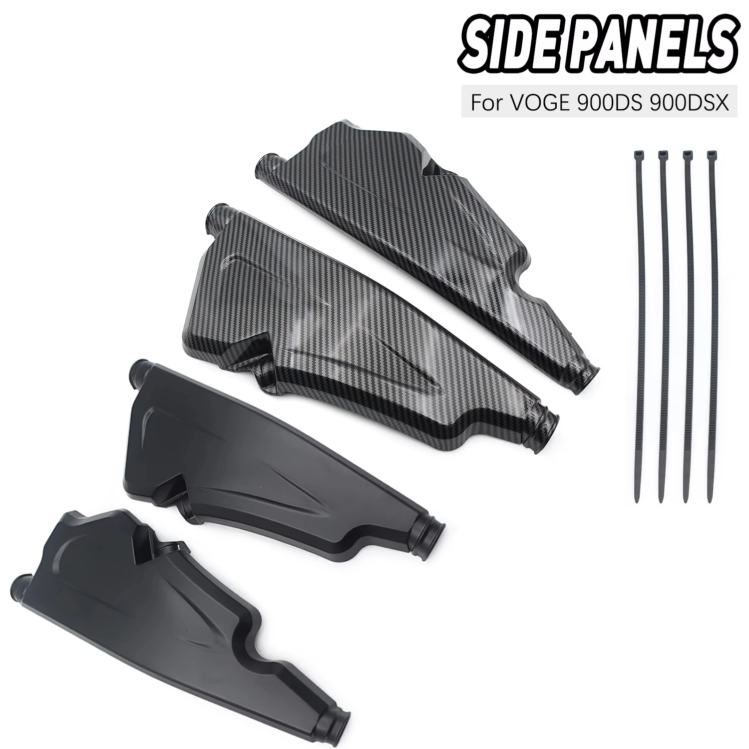 

Side Frame Infill Panel Set Guard Protector Fairing Cover For LONCIN VOGE 900DS 900DSX 2024 2025 Motorcycle Body Plate