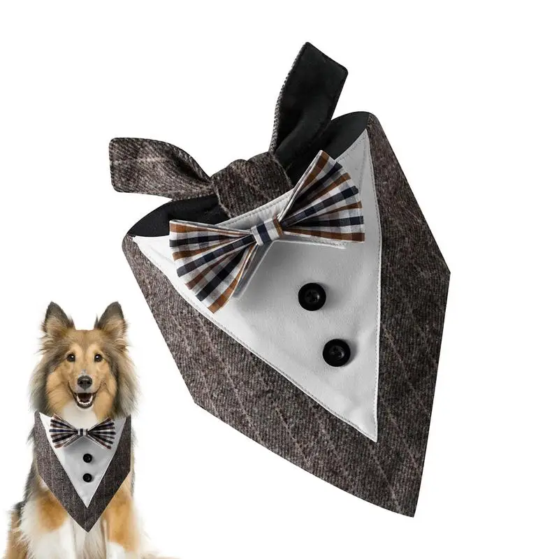 Bandana For Dogs Dog Holiday Bandanas Comfortable Triangle Dog Scarf Pet Triangle Scarf Breathable Dog Handkerchiefs For Parties