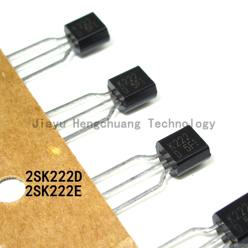 1PCS/lot K222E 2SK222 2SK222D 2SK222E K222-D TO-92 N-Channel 40V High Frequency Low Noise Amplifier Transistor