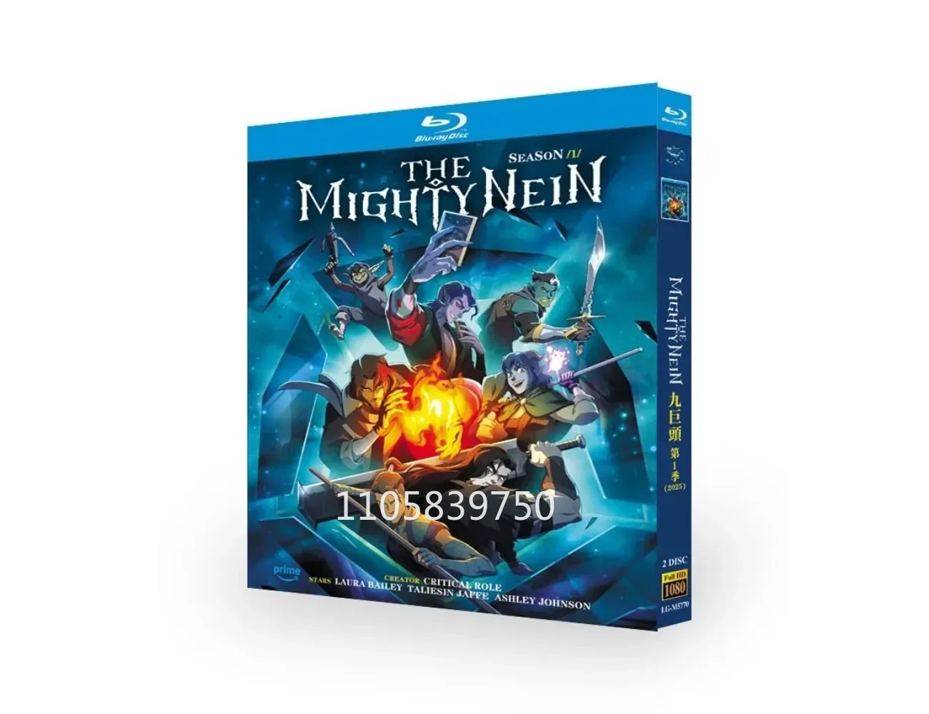 The Mighty Nein (2025) Animation 1-D New Blu-ray Disc