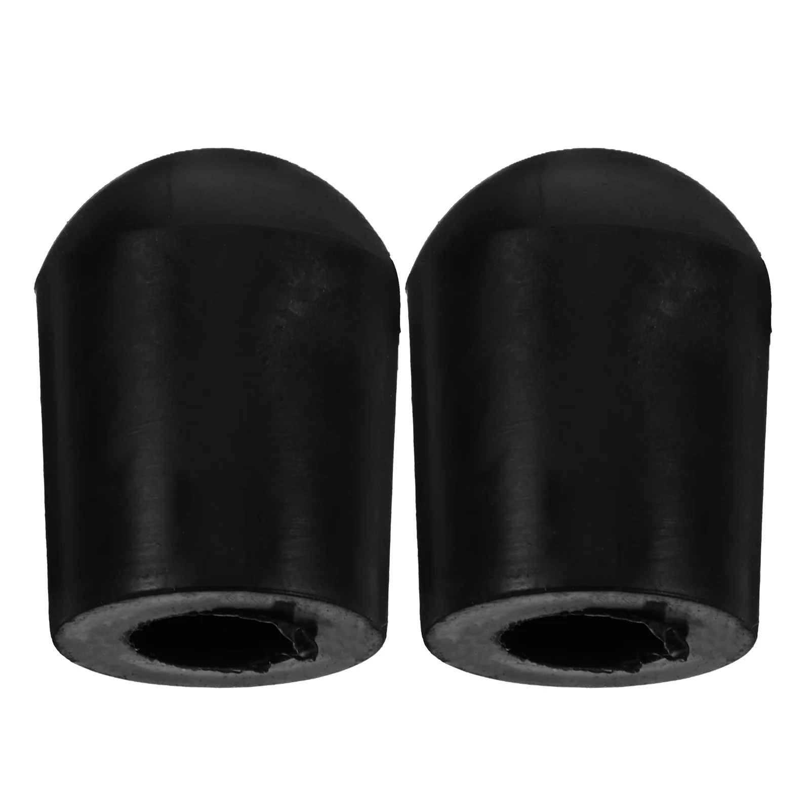 

2pcs Black Rubber Endpin Tips Double Bass End Pin Caps Protectors Anti Slip Pads Cello Accessories Instrument Tip Covers Shock