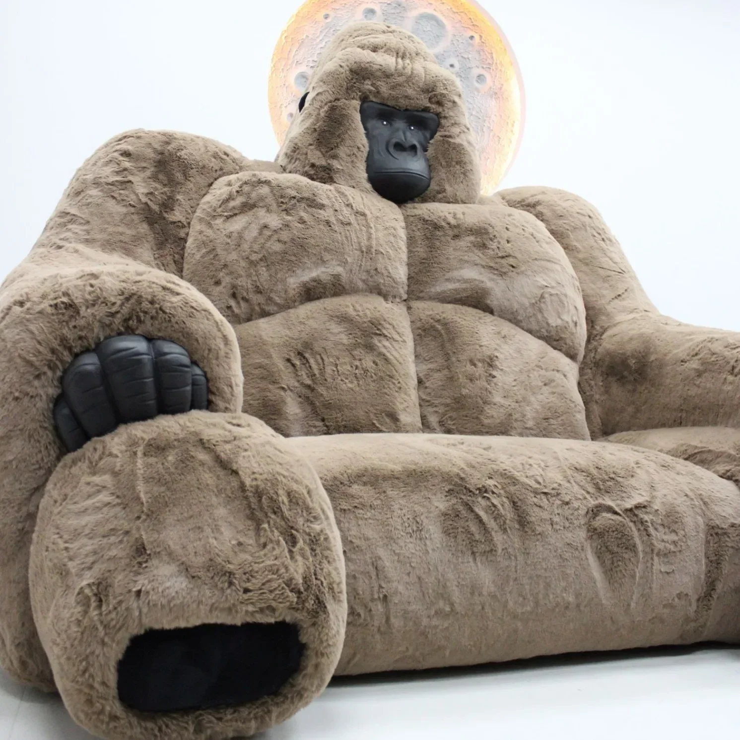 Giant Animal Sofa Gorilla Chimpanzee Animal, Cartoon King Kong Orangutan Sofa