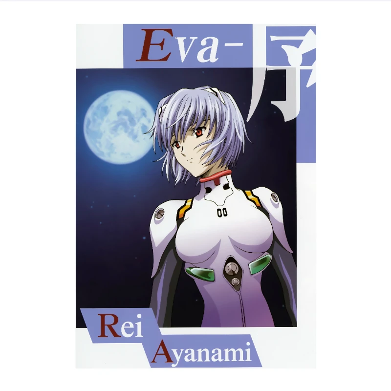 Evangelion EVA Asuka Langley Frameless Canvas Poster HD Anime Peripheral Wall Art for Bedroom, Dorm and Gaming Room Decor