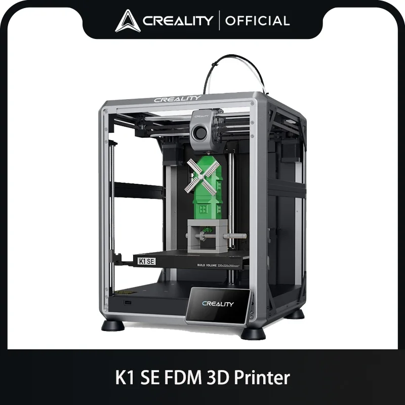 CREALITY K1 SE 3D Printer Flagship-level Extruder Kit Hands-free Auto Leveling 600mm/s Printing Speed 220*220*250mm Build Volume