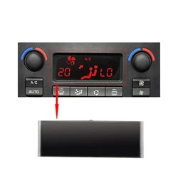 Auto LCD Screen, LCD Display for Peugeot 207 Air Conditioning Pixel Repair ACC Information Monitors Screen Red Background