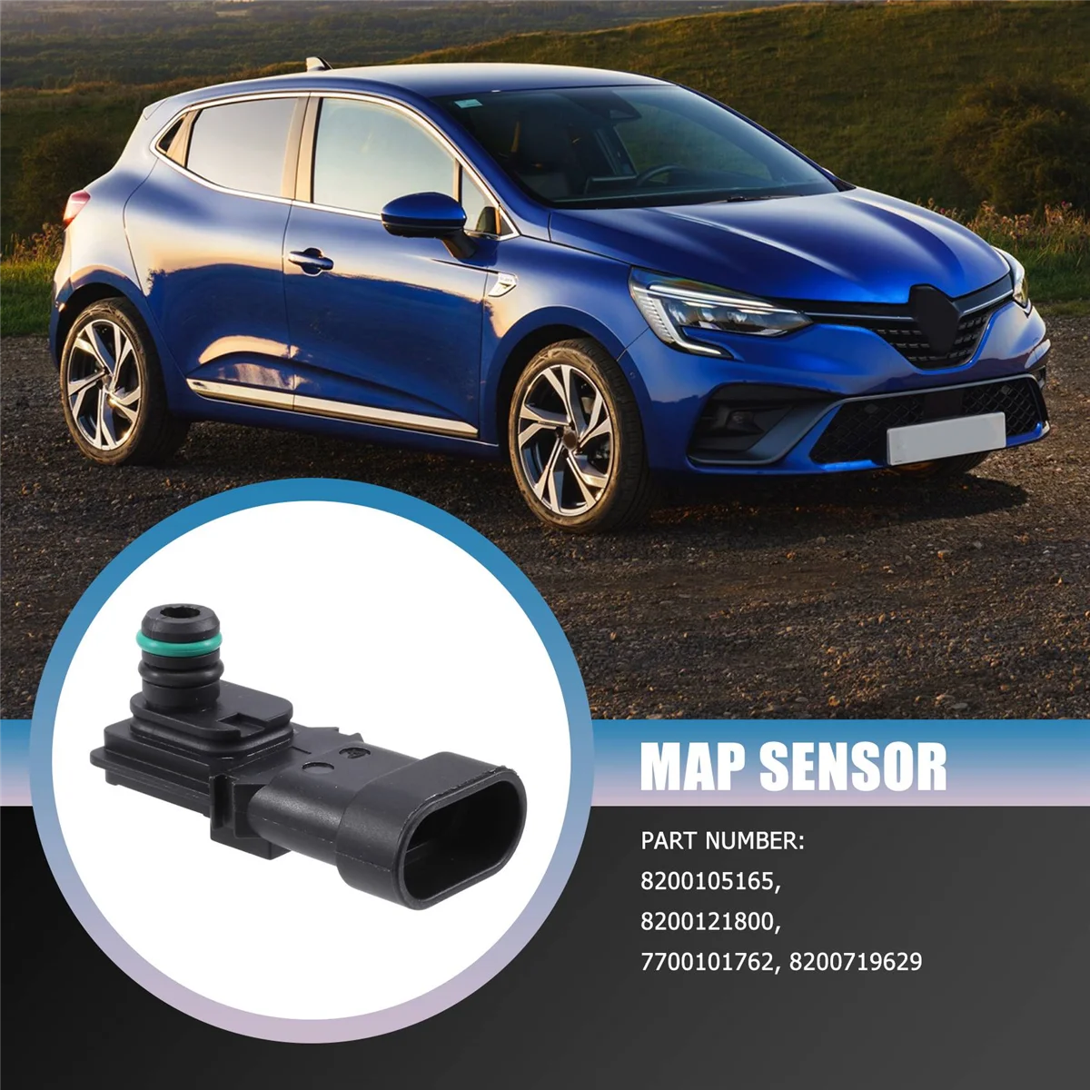 Imagem -03 - Sensor do Mapa para Renault Clio Espace Kangoo Megane Scenic Laguna Logan Thalia 1.2 8200121800 8200105165 7700101762