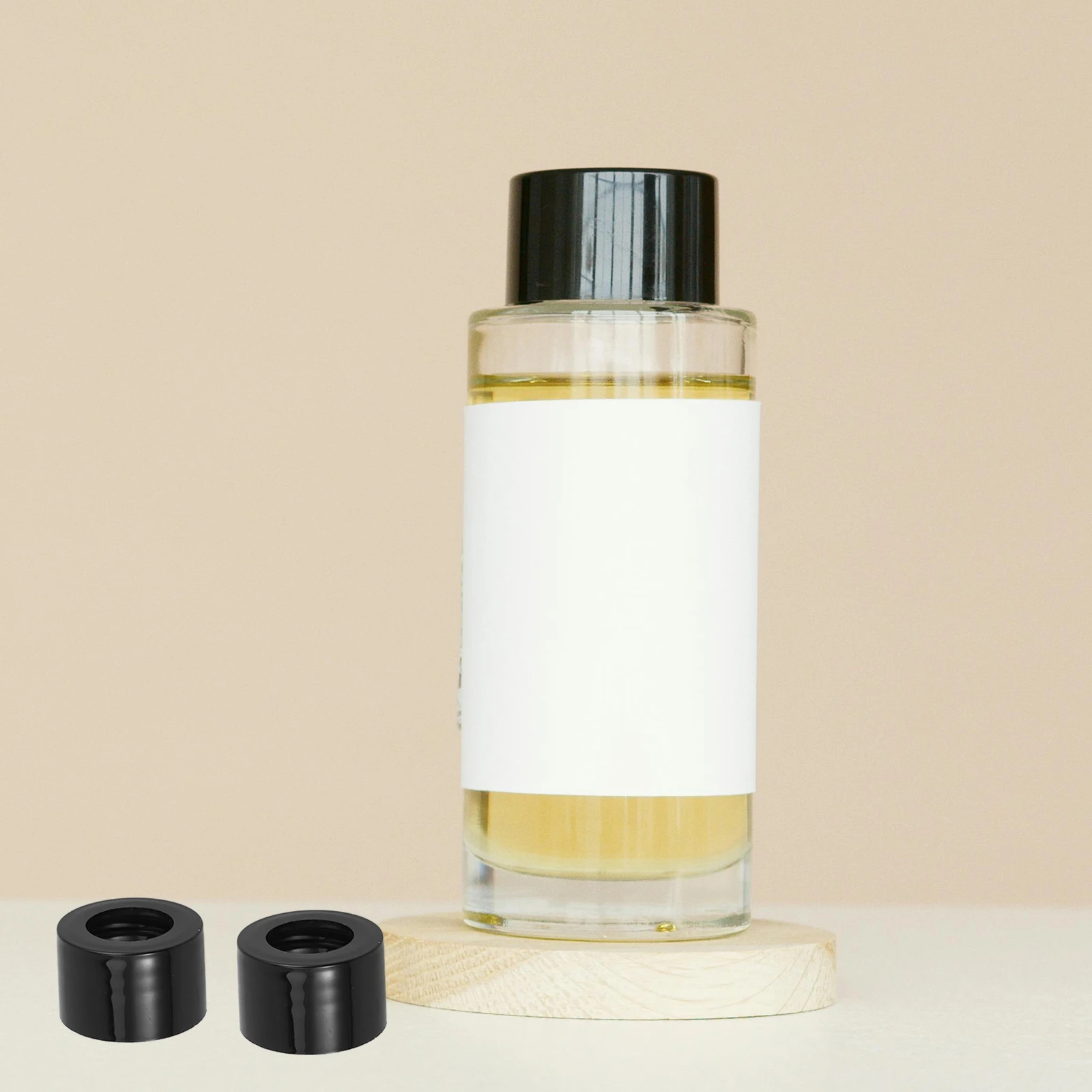 

20 Pcs Aromatherapy Bottle Cap Dropper Dispenser Lid Essential Oil Lids Diffuser with Hole Black Caps Replacement for Perfume