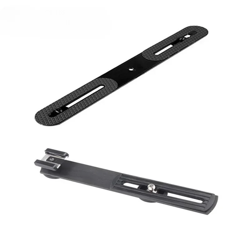 

Long/short crossbar DV external flash double-head bracket one-word crossbar photography light bracket hot shoe bracket