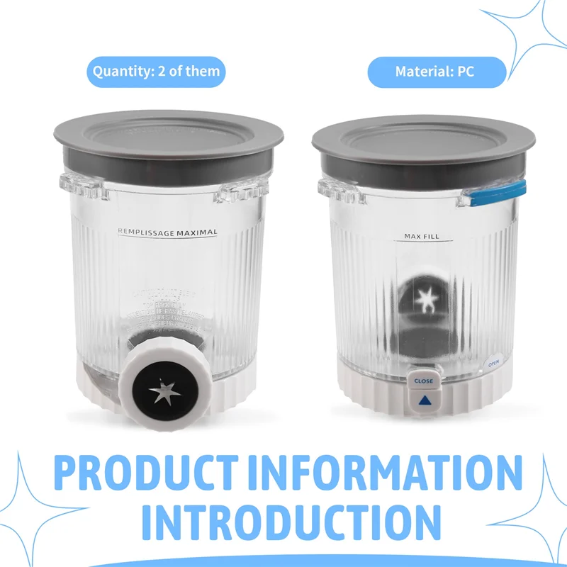 B07B-For Ninja Creami Pints And Lids For Ninja Creami Containers For Ninja Creami Deluxe Pints