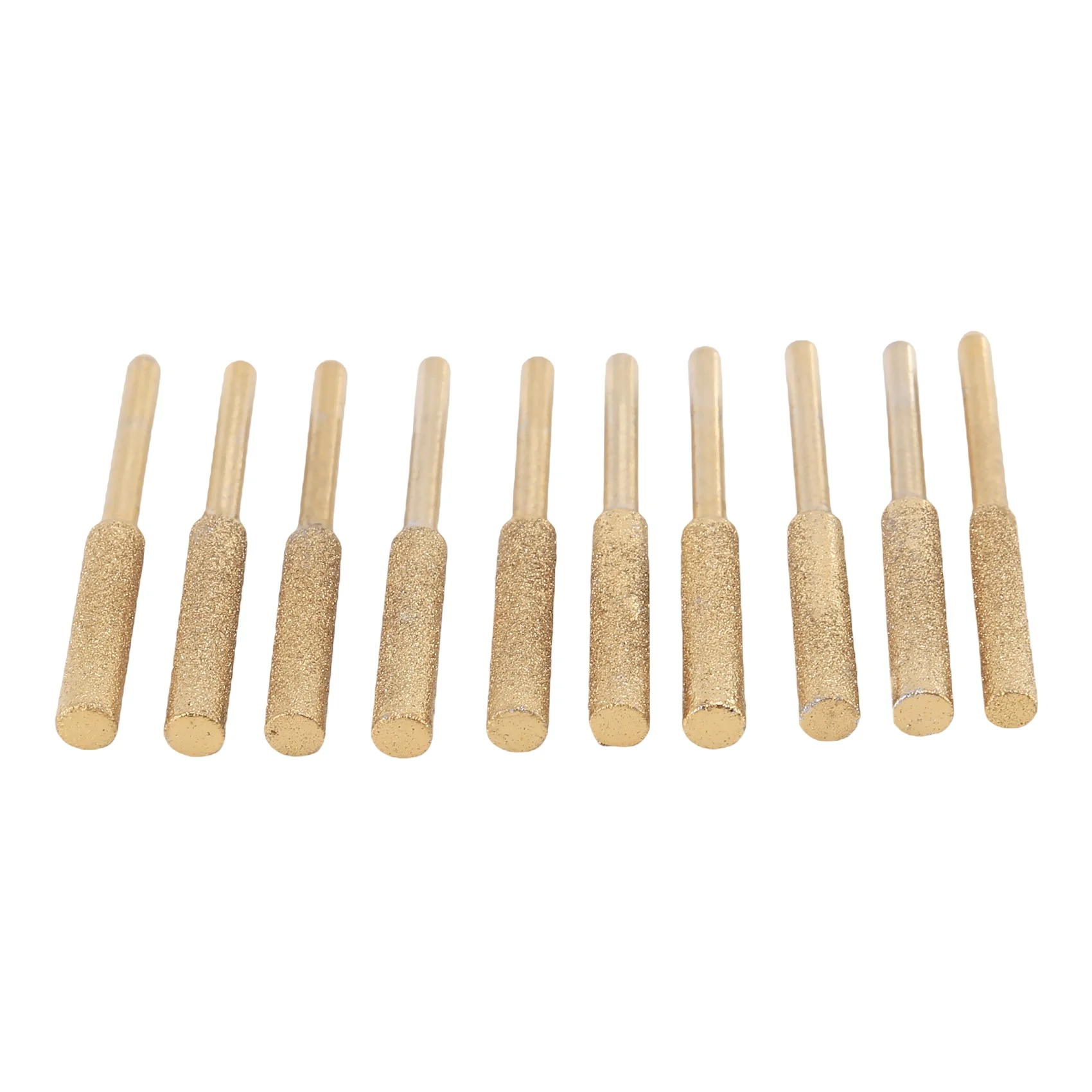 電気チェーンソーチェーン研ぎ器キット,チタンメッキダイヤモンドシャープニングホイール,高硬度,新品,3インチ,16インチ,10個