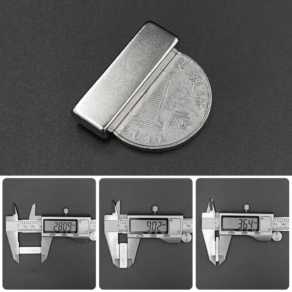5/10 Pcs 30x10x5 Magnet 30mm X 10mm X 5mm Block Super Powerful Strong Permanent Magnetic for Fridge, DIY, Building, Scientific gallery 5