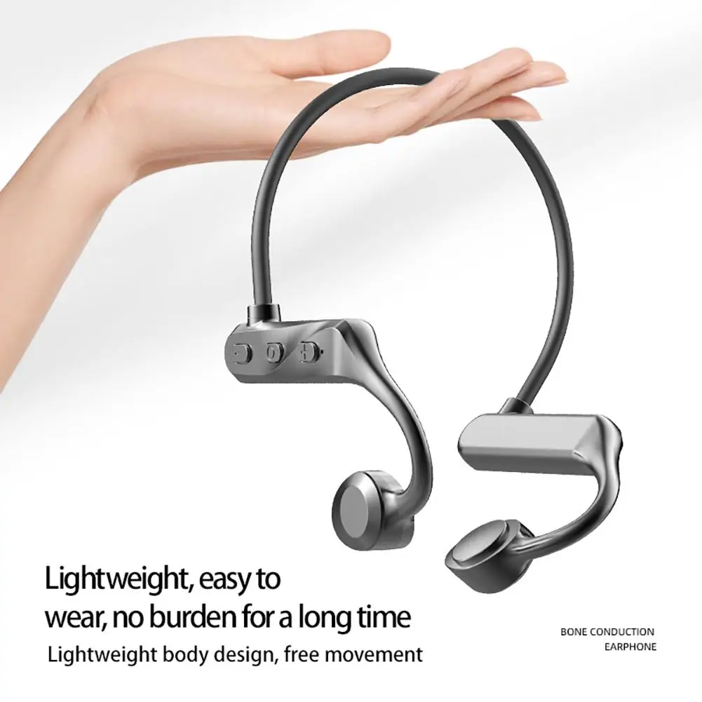 Bone Conduction Bluetooth Headset Ear Mounted Waterproof True Wireless Air Conduction Wireless Sports Headset image 6