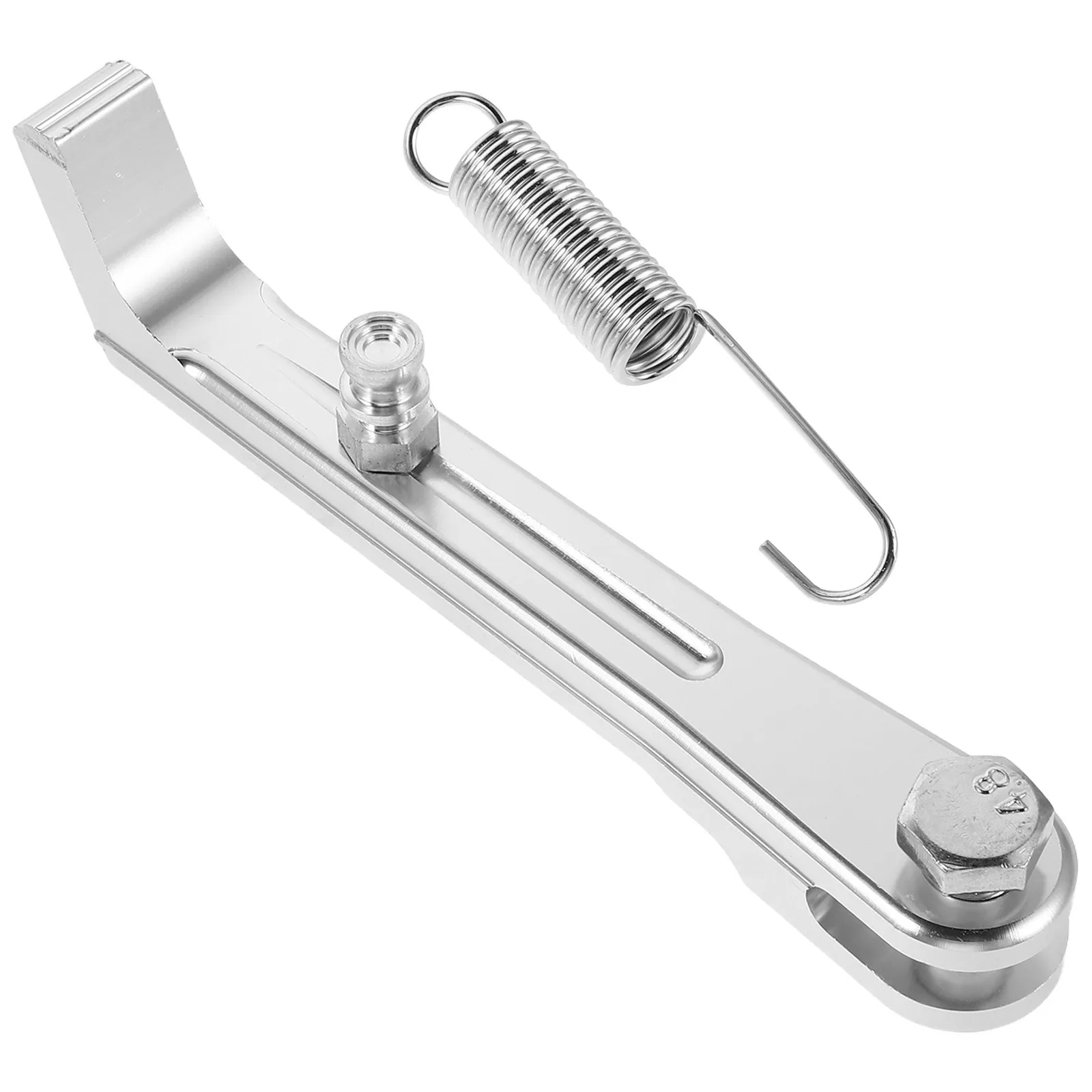 Motorcycle Kickstand Aluminum Alloy Compact Side Support Stand Replacement Tool for Motorbike Parking Foot Stable Side Stand