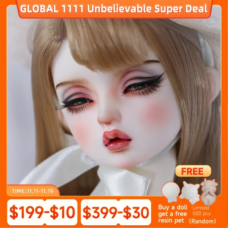 

Кукла BJD VKS Mizu 1/3 Toys, полный комплект, цельное платье, подарок-сюрприз для мальчиков и девочек, дропшиппинг, 2020, кукла с шарнирным шарниром