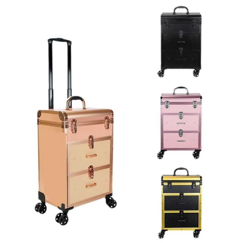 

Makeup artist, tie rod, cosmetic case, tattoo embroidery, manicure, beauty, beauty, storage, tools, multi-layer