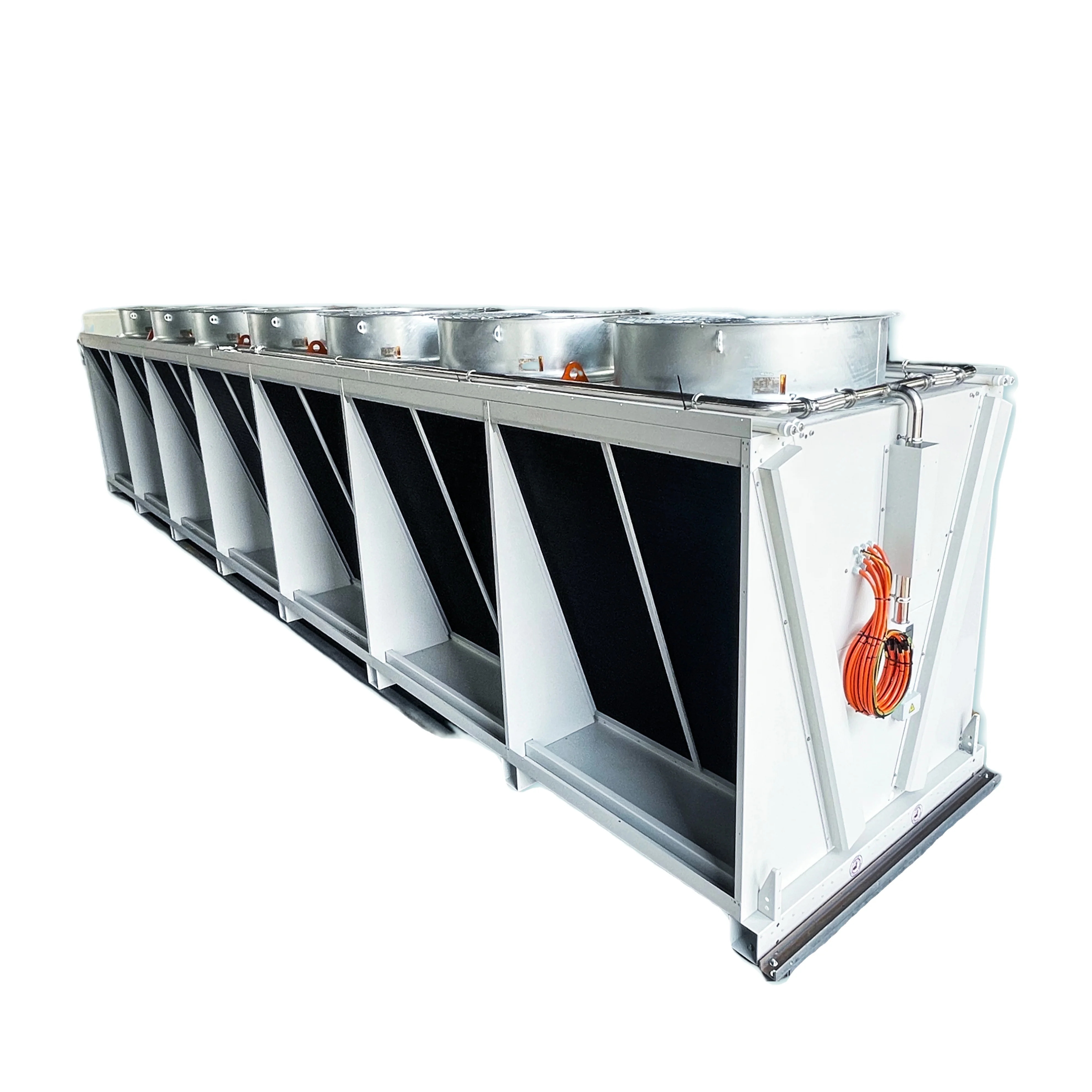 2025 Customized Horizontal Mounted Dry Cooler Industrial Immersion Cooling Air Conditioning System