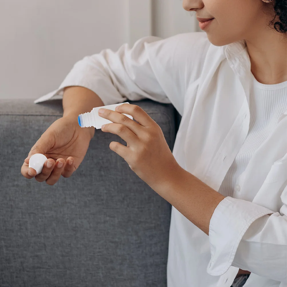 

6pcs Sponge Applicator Bottle Reusable Empty Container For Perfume Liniment Travel Portable Small Liquid Bottle Refillable Sub