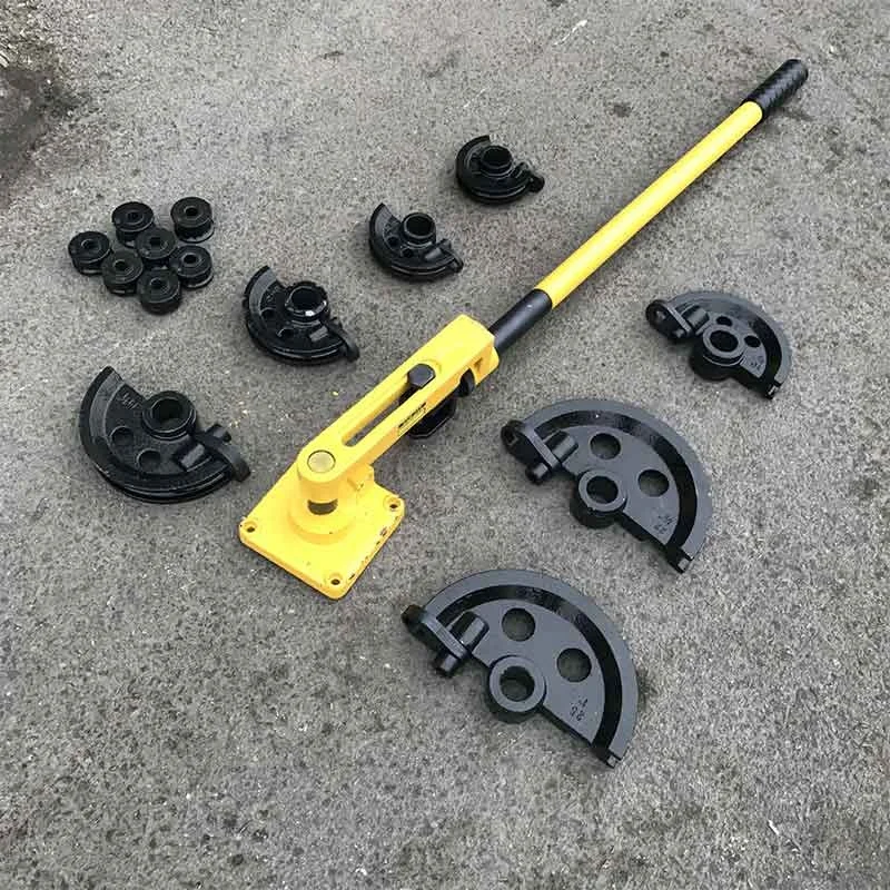 Huaju الصناعية SWG-25 الصلب دليل آلة ثني الأنابيب جديد البناء الأنابيب الانحناء دليل أداة ثني الأنابيب #6