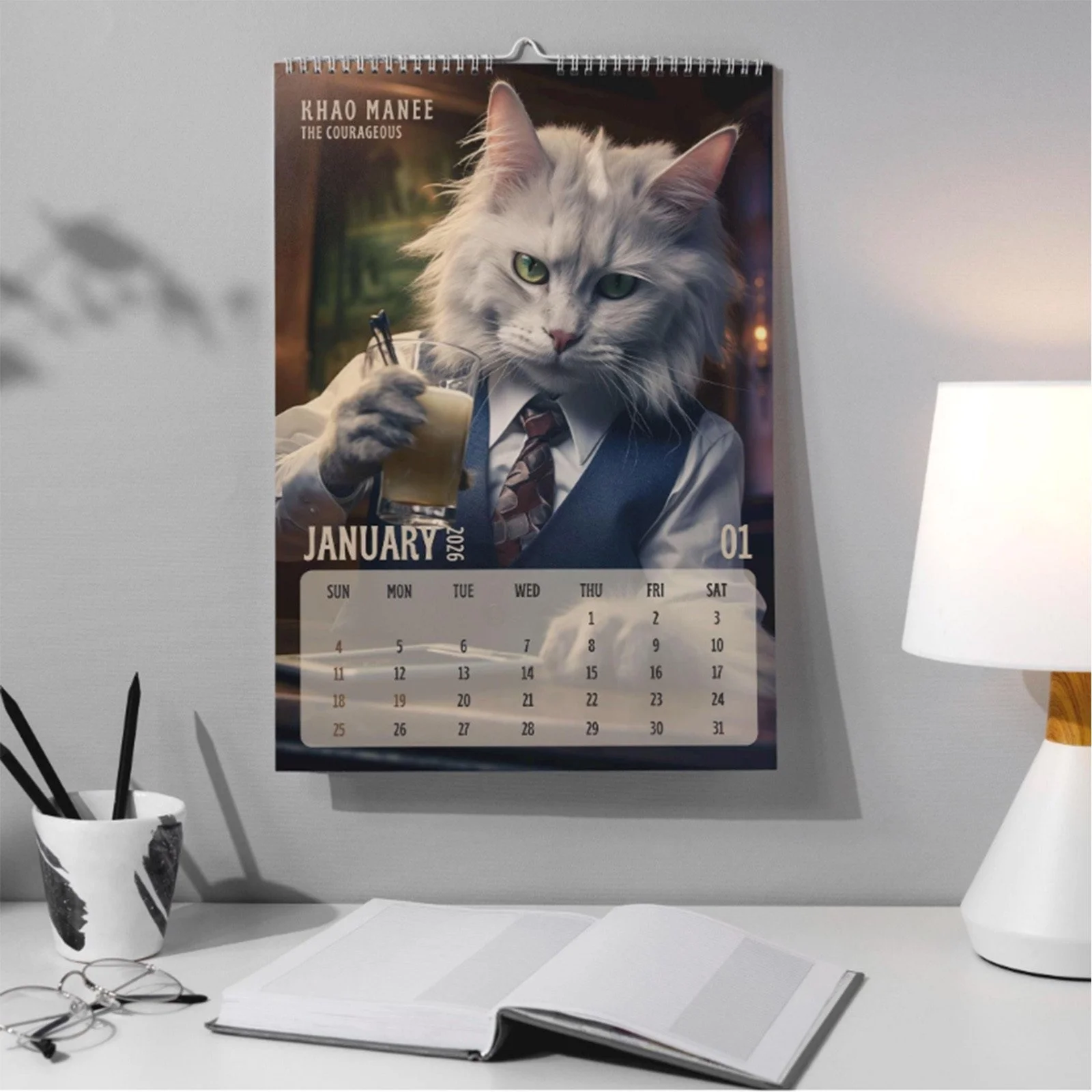 Cats Calendar 2025 -january 2026 - December 2026 Easy Planning Weekly Monthly Planner For Planning Scheduling And Organizing