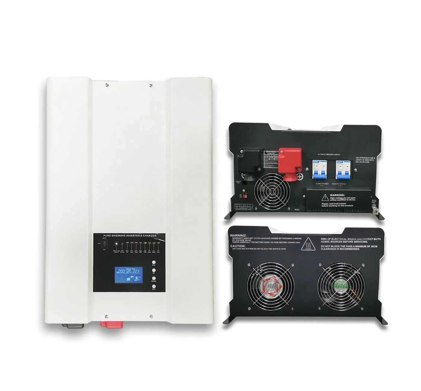 Hot Selling 8kw Split Solar Inverter 5 Years Design Lifespan 48v 96v Battery