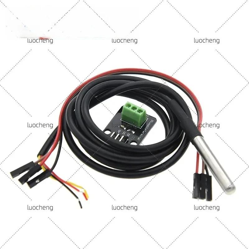 5pcs for DS18B20 Fully Waterproof Temperature Sensor Water Temp Probe Digital Thermometer for Arduino Raspberry Pi DIY Projects