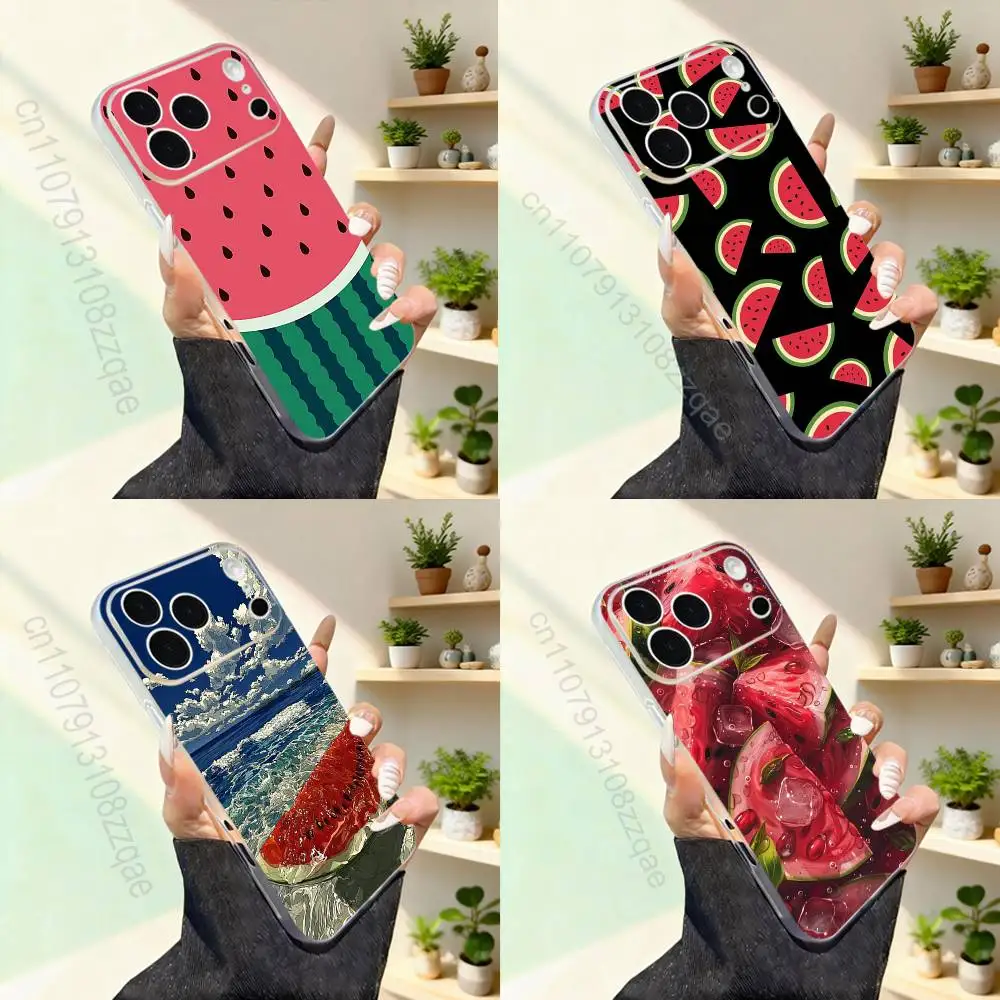 

Watermelon Cute For iPhone 11,12,13,14,15,16,17,Pro,Max,Plus,Mini,SE4,E Phone Case With Magsafe Wireless