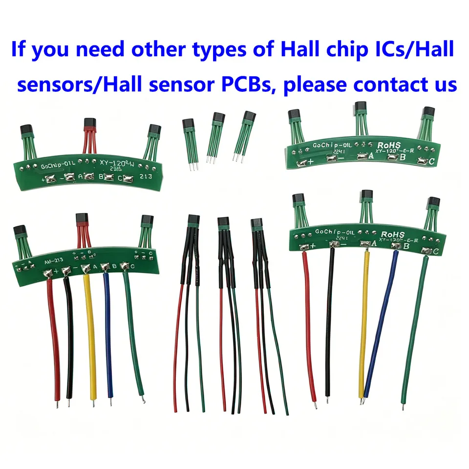4-piece set S41 N41 41F 413F 3144 Hall elements with wires, Hall