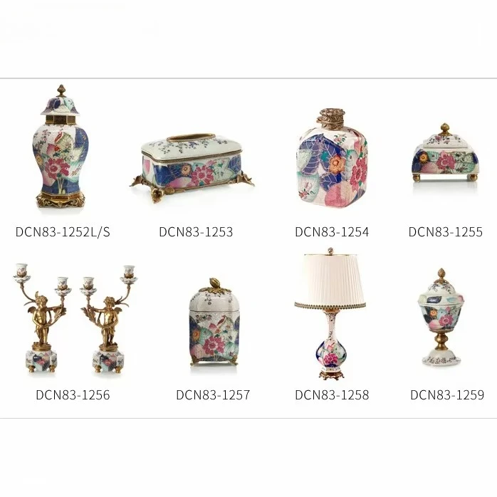 ホームデコレーション ヴィンテージ アメリカン パーティーデコレーション、キャンドルホルダー 新しい高級鳥型セラミックキャンドルホルダーセット メタル