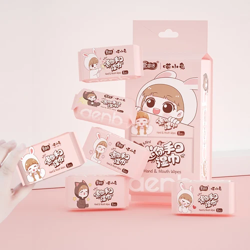 자우버탁 실버용 빅사이즈 물티슈(60매x10개) 