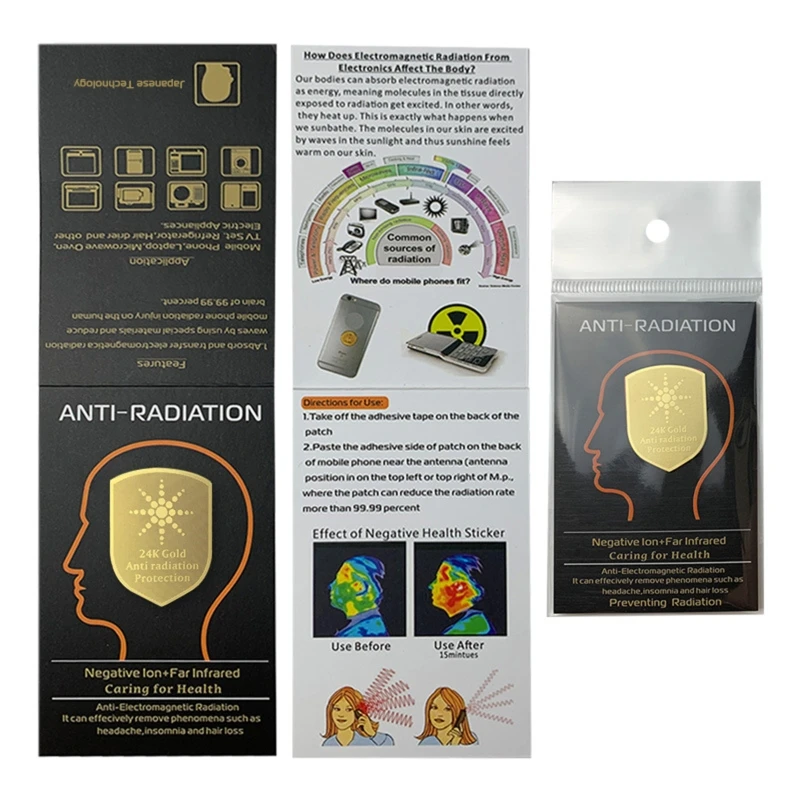 EMF Neutralizer Stickers, Anti Radiation Blocker Shield for Phone Laptop Tablet WiFi Devices, EMF Protection for Home Office