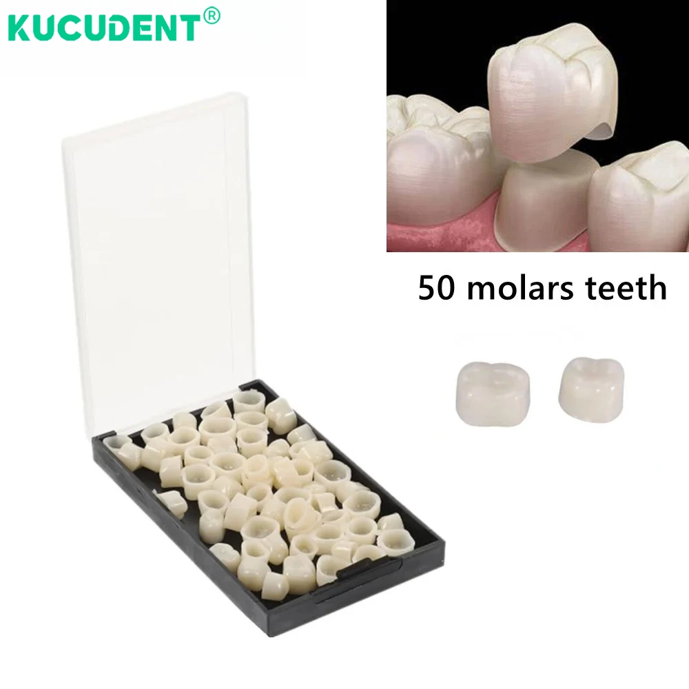 1 صندوق الأسنان طقم التاج المؤقت الأمامي الأمامي المولي الخلفي قشرة الأسنان للأطفال العناية بالفم تبييض الأسنان أدوات طب الأسنان