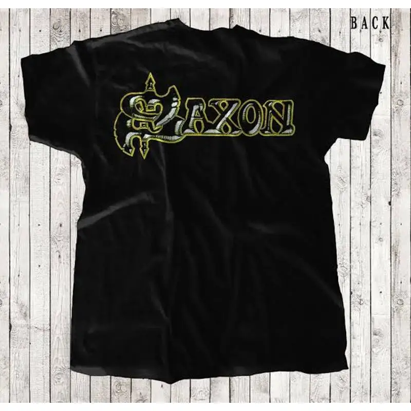 Saxon Lionheart English Heavy Metal Band T-Shirt