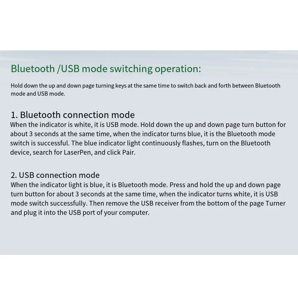 الضوء الأحمر عرض لاسلكي الفرس 2.4 جيجا هرتز Hyperlink PPT صفحة الوجه القلم مفاتيح بلمسة واحدة متعددة الوظائف #3